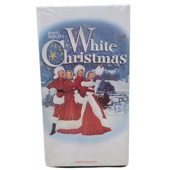 Irving Berlin's White Christmas stereo enhanced HI FI VHS RARE 1985 NEW SEALED!! - Picture 1 of 2